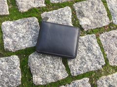 Черный унисекс кошелек на молнии Visconti HT14 Camden (Black)