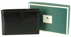 Кошелек для путешествий (тревелер) c RFID Visconti MZ9 Jet (black) -  Visconti