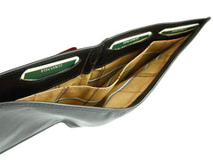 Кошелек для путешествий (тревелер) c RFID Visconti MZ9 Jet (black) -  Visconti