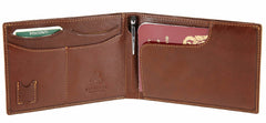 Кошелек для путешествий (тревелер) c RFID Visconti MZ9 Jet (brown) -  Visconti