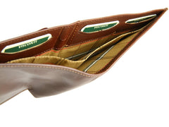 Кошелек для путешествий (тревелер) c RFID Visconti MZ9 Jet (brown) -  Visconti
