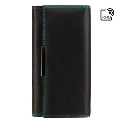 Классический женский кошелек Visconti R11 Paloma (Black Rhumba)