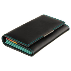 Классический женский кошелек Visconti R11 Paloma (Black Rhumba)