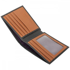 Кошелек мужской Smith & Canova 90013 (Black-Tan)