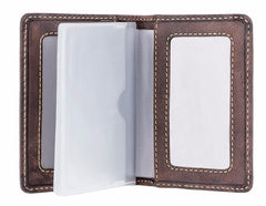 Визитница Visconti VSL24 ( Oil Brown) с защитой RFID - Visconti