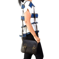 Небольшая сумка на плечо Visconti 16012 Rumba (Оil Brown) -  Visconti