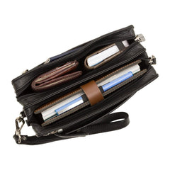 Барсетка мужская Visconti 18233 Wrist Bag (Black)