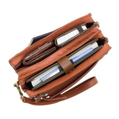 Барсетка мужская Visconti 18233 Wrist Bag (Brown)