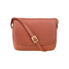 Женская коричневая сумка через плечо Visconti 3190 Claudia (brown) -  Visconti