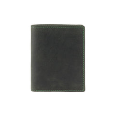 Зеленый компактный мужской кошелек 705 Arrow (Oil Green) -  Visconti