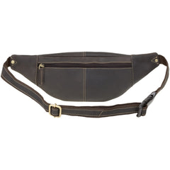 Коричневая сумка на пояс (бананка) Visconti 721 (Oil Brown) - Visconti