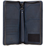 Мужской клатч (тревелер) Visconti 728 Wing (Oil Blue)