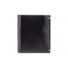 Небольшой мужской кошелек с монетницей на молнии Visconti AP61 Brig (Black/Orange) -  Visconti