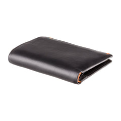 Небольшой мужской кошелек с монетницей на молнии Visconti AP61 Brig (Black/Orange) - Visconti