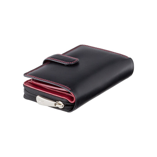 Кошелек Visconti CD22 - Ruby (black-red) -  Visconti
