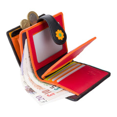 Женский кошелек на хлястике Visconti DS80 Sunshine - Visconti