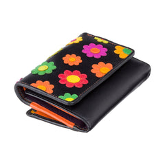 Женский кошелек c цветочками Visconti DS81 Paris -  Visconti