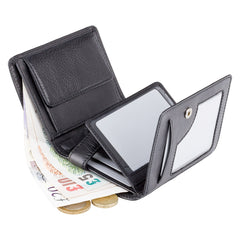 Черный мужской кошелек Visconti HT11 - Brixton (Black) -  Visconti