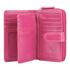 Кошелек женский, фуксия Heritage HT33 Madame (Fuchsia) -  Visconti