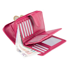 Кошелек женский, фуксия Heritage HT33 Madame (Fuchsia) -  Visconti