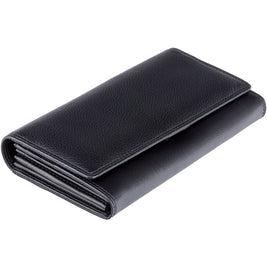 Кошелек черный женский Heritage HT35 Buckingham (black) - Visconti