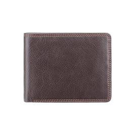 Коричневый мужской кошелек с монетницей Visconti HT7 Stamford (Brown) - Visconti