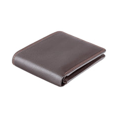 Коричневый мужской кошелек с монетницей Visconti HT7 Stamford (Brown) -  Visconti