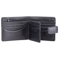 Черный мужской кошелек Visconti HT9 - Sloan (Black) - Visconti