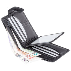 Черный мужской кошелек Visconti HT9 - Sloan (Black) - Visconti