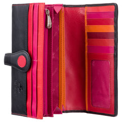 Женский кошелек в малиновый горошек Р2 Neptune (Verry Berry) - Visconti