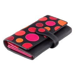 Женский кошелек в малиновый горошек Р2 Neptune (Verry Berry) - Visconti