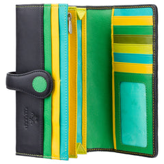 Женский кошелек в лаймовый горошек Р2 Neptune (lily pad) - Visconti