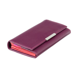 Сливовый классический женский кошелек Visconti R11 Paloma (Plum) -  Visconti