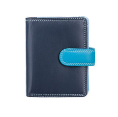 Синий компактный женский кошелек Visconti RB40 Bali (Blue/Multi) -  Visconti