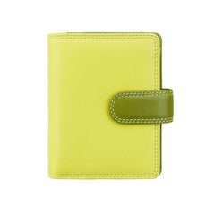 Лаймовый компактный женский кошелек Visconti RB40 Bali (Lime/Multi) - Visconti