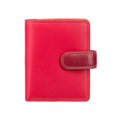 Красный компактный женский кошелек Visconti RB40 Bali (Red/Multi) -  Visconti