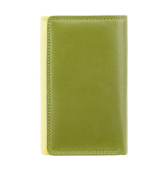 Лаймовый женский кошелек Visconti RB43 Bora (Lime/Multi) -  Visconti