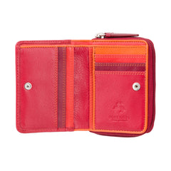 Красный маленький женский кошелек RB53 Hawaii (Red/Multi) - Visconti