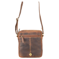 Маленькая сумка песочного цвета Visconti S7 (oil tan) -  Visconti