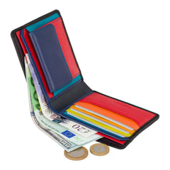 Кошелек мужской Visconti SP61 Gulzar (Black Multi)