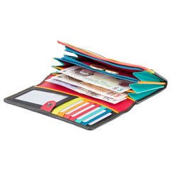 Женский кошелек в полоску Visconti STR4 Kos (RFID) - Visconti