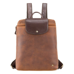 Кожаный рюкзак унисекс Visconti TC86 Saddle (tan) -  Visconti