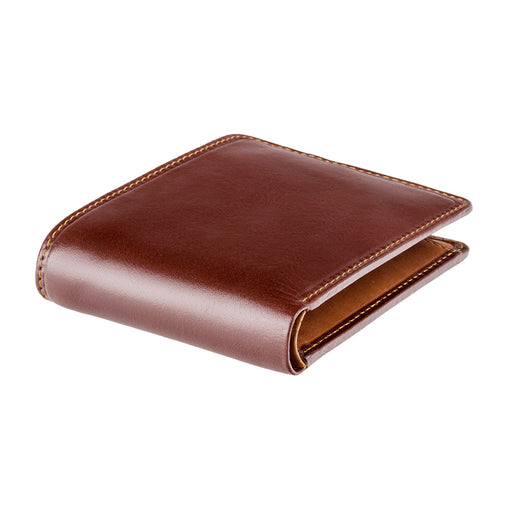 Коричневый мужской кошелек без застежки TR30 Raffle (Brown/Tan) -  Visconti