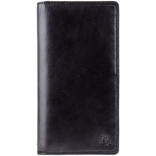 Мужской черный купюрник Visconti TSC45 Carrara (Black) с RFID -  Visconti
