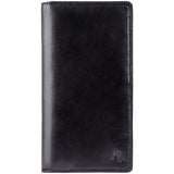Мужской черный купюрник Visconti TSC45 Carrara (Black) с RFID