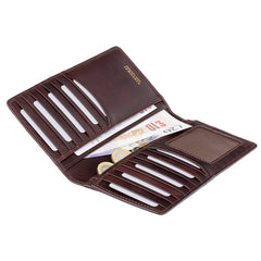 Мужской коричневый купюрник Visconti TSC45 Carrara (Brown) -  Visconti