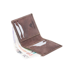 Маленький кошелек Visconti VSL26 Javelin с защитой RFID (oil-brown) -  Visconti