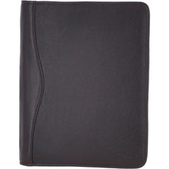 Шкіряна папка Ashwood A4 ZIP BROWN