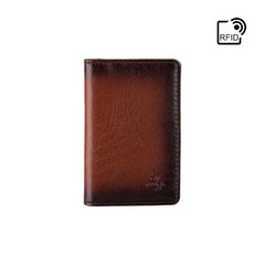 Винтажный кошелек - картхолдер Visconti AT55 Jason c RFID (Burnish Tan)