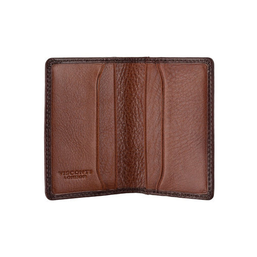 Винтажный кошелек - картхолдер Visconti AT55 Jason c RFID (Burnish Tan)